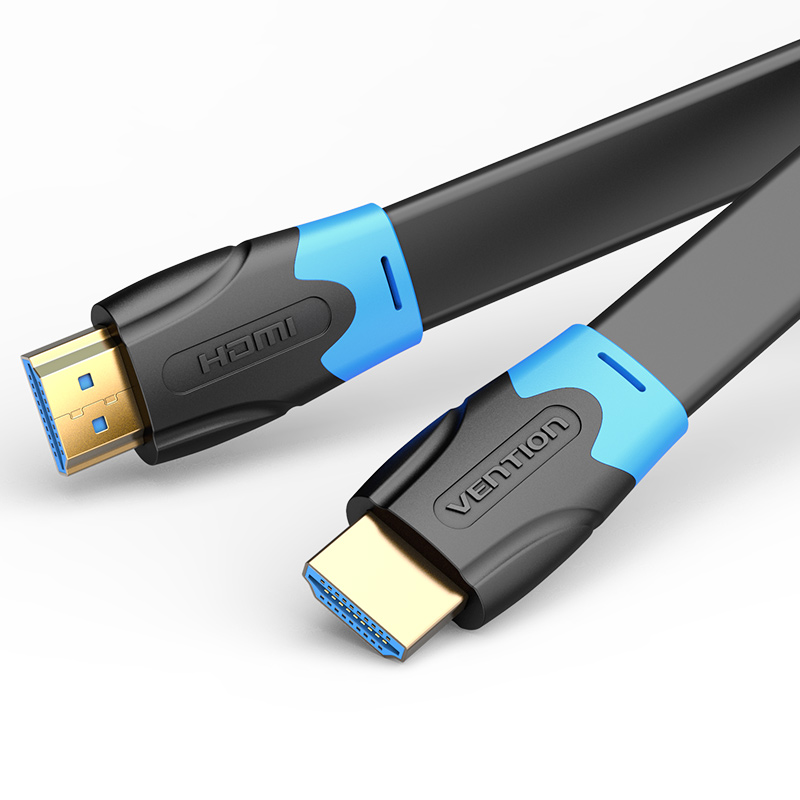 扁平HDMI线2.0高清4K电信移动网络机顶盒与电视hidi连接数据线3m